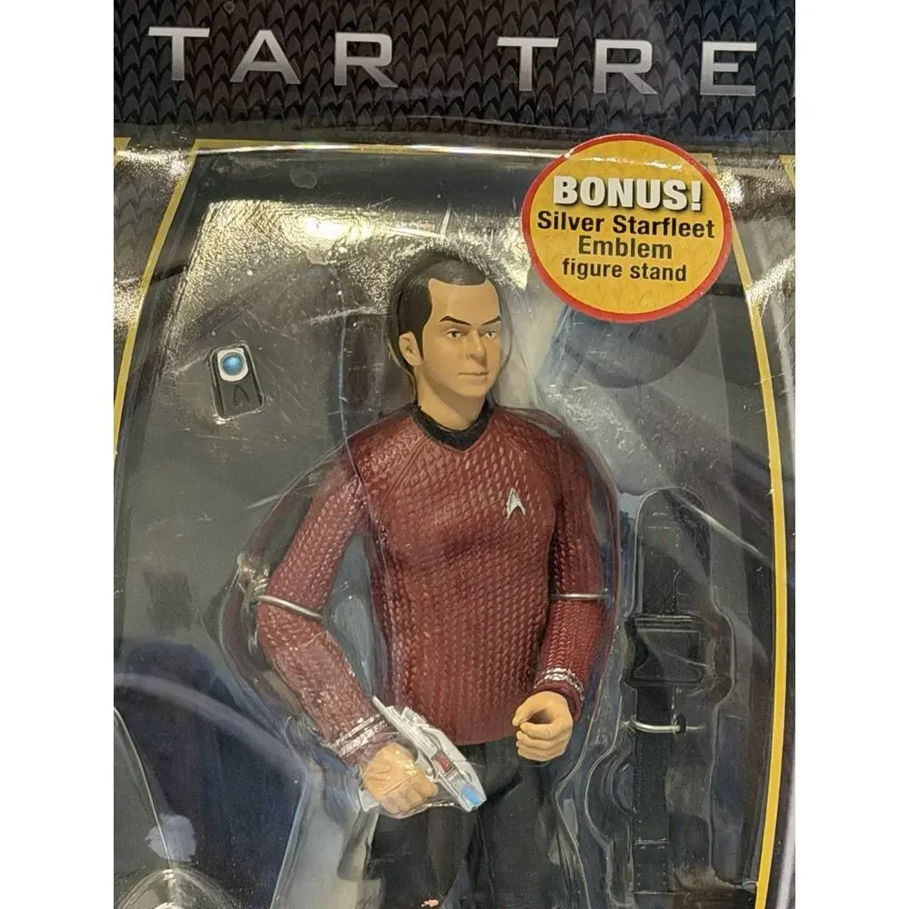 2009 Playmates Star Trek Warp Collection Scotty Action Figure & Accessories NOS